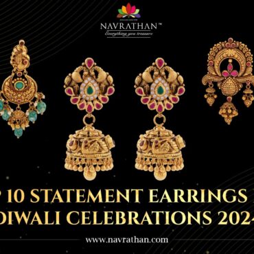 Top 10 Statement Earrings for Diwali Celebrations 2024