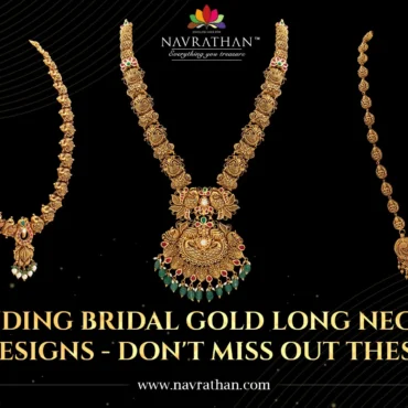 8 Trending Bridal Gold Long Necklace Designs - Don't Miss Out these