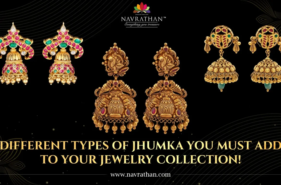 different types of jhumka